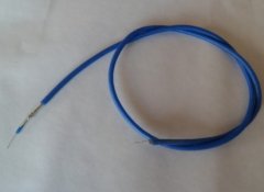 Double shield silica gel cable