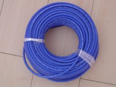 Double shield silica gel cable